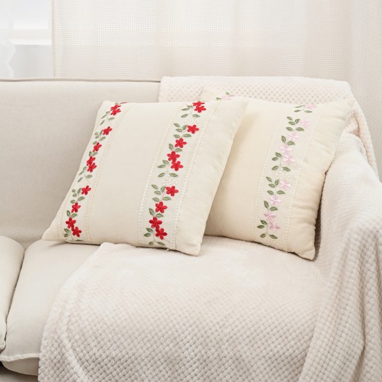 Christmas double-sided solid color simple corn corduroy corduroy pillows, sofa cushions, living room lumbar support pillows, bedside Christmas double-sided solid color simple corn corduroy corduroy pillows, sofa cushions, living room lumbar support pillows, bedside