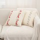Christmas double-sided solid color simple corn corduroy corduroy pillows, sofa cushions, living room lumbar support pillows, bedside Christmas double-sided solid color simple corn corduroy corduroy pillows, sofa cushions, living room lumbar support pillows, bedside