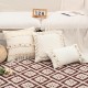 Bohemian vintage handmade tassel pillowcases, living room sofa lumbar support pillows, bed cushions, office lumbar support pillows Bohemian vintage handmade tassel pillowcases, living room sofa lumbar support pillows, bed cushions, office lumbar support pillows