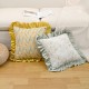 Cross-border Amazon INS plush cushions, INS Nordic minimalist solid color lambswool sofa cushion covers, bedroom cushions. Cross-border Amazon INS plush cushions, INS Nordic minimalist solid color lambswool sofa cushion covers, bedroom cushions.