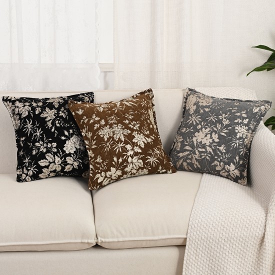 Amazon Nordic ins yarn-dyed jacquard cotton and linen pillowcases, retro pastoral living room, sofa, and bedroom decorative cushions. Amazon Nordic ins yarn-dyed jacquard cotton and linen pillowcases, retro pastoral living room, sofa, and bedroom decorative cushions.
