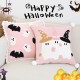 Cross-border Nordic ins hot-selling Halloween cute ghost embroidered lace cushion cover, home sofa decoration Cross-border Nordic ins hot-selling Halloween cute ghost embroidered lace cushion cover, home sofa decoration