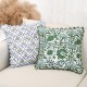 Cross-border Nordic ins printed ruffle skirt pillowcase Retro pastoral pillow covers for living room sofas Cross-border Nordic ins printed ruffle skirt pillowcase Retro pastoral pillow covers for living room sofas