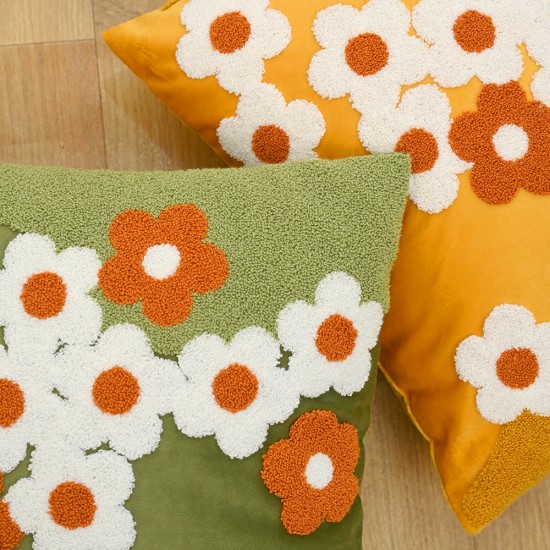 Cushion covers, heart cushions, INS cream-style living room sofa cushion covers, soft bedside bay window lumbar support.
