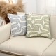 Cross-border Nordic ins vintage geometric chenille jacquard velvet pillow, living room sofa cushion cover decoration Cross-border Nordic ins vintage geometric chenille jacquard velvet pillow, living room sofa cushion cover decoration