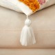 American retro handmade tassel pillowcase, living room sofa lumbar pillow, light luxury bed cushion, office lumbar support. American retro handmade tassel pillowcase, living room sofa lumbar pillow, light luxury bed cushion, office lumbar support.