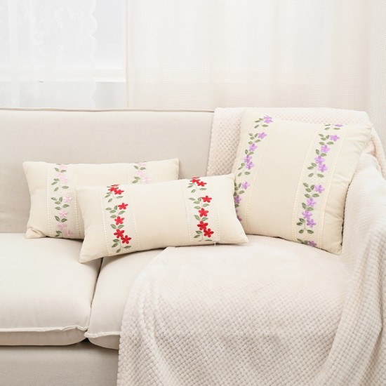 Christmas double-sided solid color simple corn corduroy corduroy pillows, sofa cushions, living room lumbar support pillows, bedside Christmas double-sided solid color simple corn corduroy corduroy pillows, sofa cushions, living room lumbar support pillows, bedside