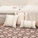 Christmas double-sided solid color simple corn corduroy corduroy pillows, sofa cushions, living room lumbar support pillows, bedside Christmas double-sided solid color simple corn corduroy corduroy pillows, sofa cushions, living room lumbar support pillows, bedside