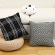 Cross-border Plush Heart Cute Sofa Pillow, Valentine's Day Flannel Jacquard 3D Pattern Pillow