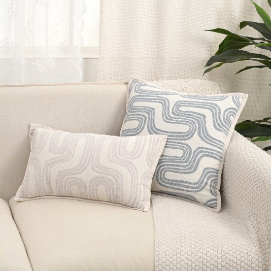 Cross-border Nordic ins vintage geometric chenille jacquard velvet pillow, living room sofa cushion cover decoration Cross-border Nordic ins vintage geometric chenille jacquard velvet pillow, living room sofa cushion cover decoration