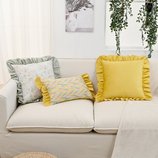 Cross-border Amazon INS plush cushions, INS Nordic minimalist solid color lambswool sofa cushion covers, bedroom cushions. Cross-border Amazon INS plush cushions, INS Nordic minimalist solid color lambswool sofa cushion covers, bedroom cushions.