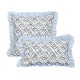 Cross-border Nordic ins printed ruffle skirt pillowcase Retro pastoral pillow covers for living room sofas Cross-border Nordic ins printed ruffle skirt pillowcase Retro pastoral pillow covers for living room sofas