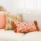 Cross-border Nordic ins retro American jacquard flower pillow, home decor for living room sofa model room cushions